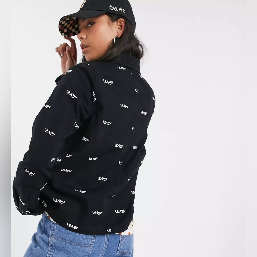Vans Breast Cancer Awareness Embroidered Jacket - Picture 2 of 4